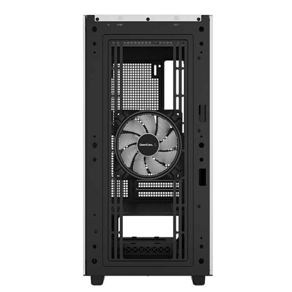 DeepCool Cyclops white mid-tower front fan RGB case, White