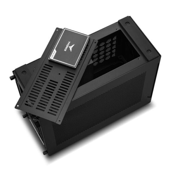 Lian Li A4H2O PCIE 4.0 Mini-ITX Aluminum Case – Black