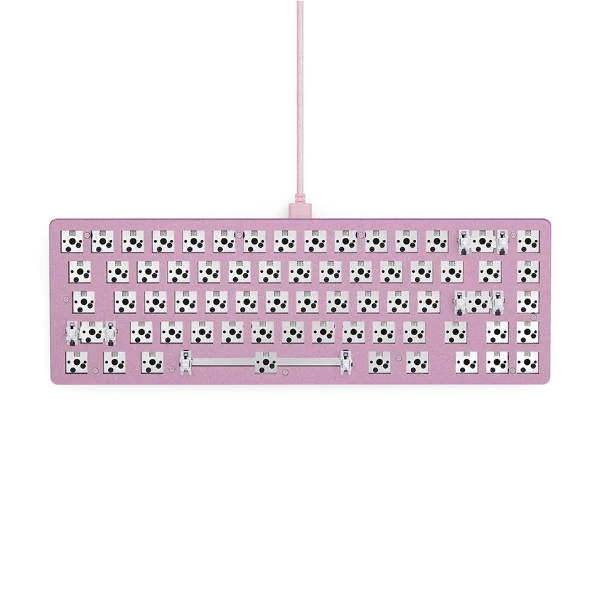 Glorious GMMK2 V2 65% Keyboard (Barebones)-Pink