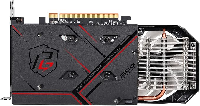 ASRock AMD Radeon RX 6500 XT Phantom Gaming D 4GB OC GDDR6 Graphics Card