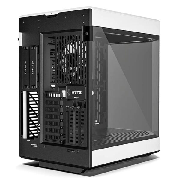 HYTE Y60 Modern Aesthetic Mid-Tower ATX Gaming PC Case, White