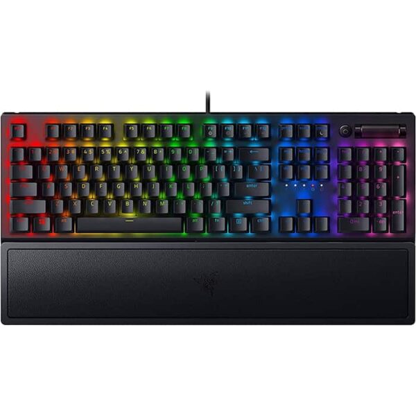 Razer BlackWidow V3 – Green Switch – US – Black Mechanical Gaming Keyboard with Razer Chroma RGB