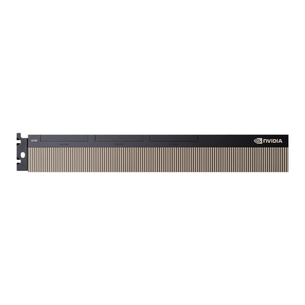 PNY Nvidia A100 80GB PCIE GPU, 6912 Cuda Cores, 7nm TSMC Process Size, 432 Tensor Cores, 5120 Bit, 1555 GB/s Bandwidth, PCIe 4.0 x16 Interface, Ampere, 8 Pin, 2 Way Low Profil