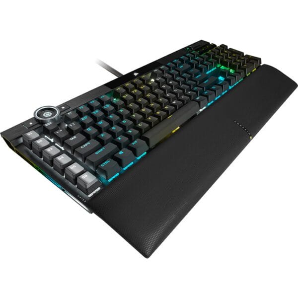 CORSAIR K100 RGB Mechanical Gaming Keyboard — CHERRY® MX Speed — Black