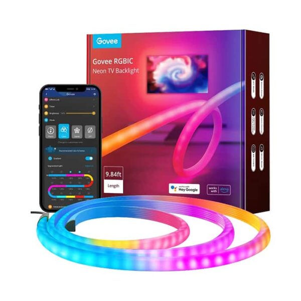 Govee RGBIC Neon TV Backlight,suitable for 45-55 inch