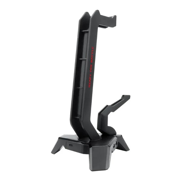 Redragon SCEPTER ELITE HA311 RGB Headphones Stand with 4 USB 2.0 HUB Ports & Mouse Bungee