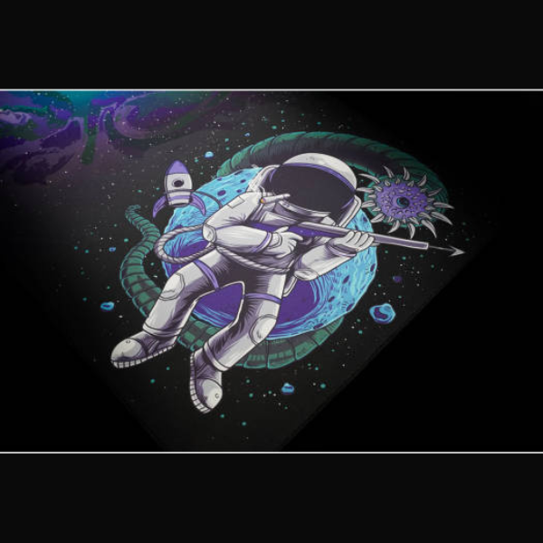 Maze 2XL Extended Mouse Pad/Mat, 36'' x 18'' x 0.2'' Dimension, 5mm Thick, Ultraglide 2, Waterproof, Anti-Fray, Anti-Slip, Smooth Surface for Maximum Control and Speed, Astro CGR-GP2 | IU-D2K4-I7OJ