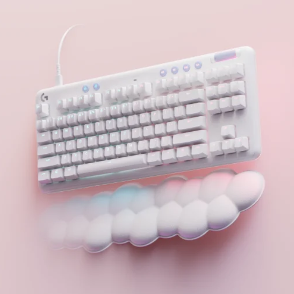 Logitech G713 Wired Mechanical Gaming Keyboard ,White Mist