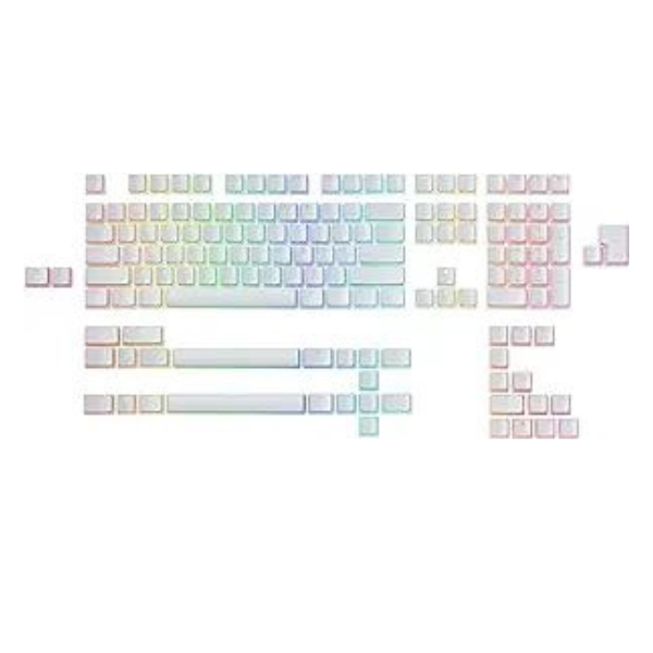 Glorious Aura Keycaps v2 - GMMK White(145 Keys)