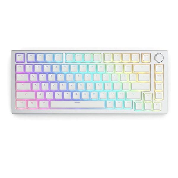 Glorious Aura Keycaps v2 - GMMK White(145 Keys)