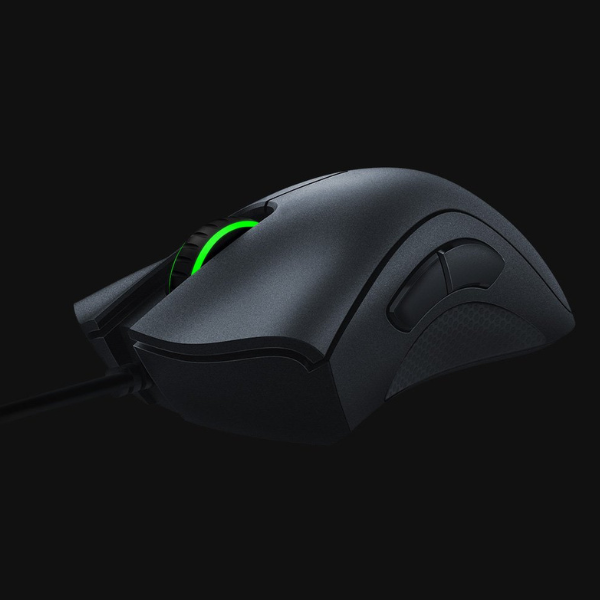 Razer DeathAdder Essential – Black Essential gaming mouse with 6,400 DPI optical sensor ,Black