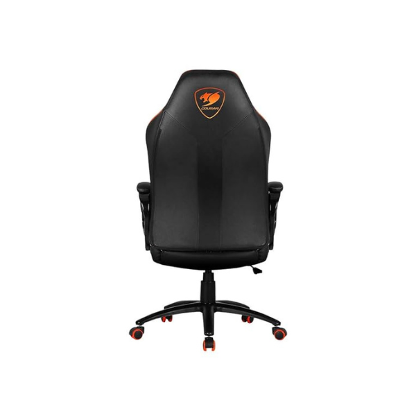 COUGAR Outrider Comfotable and Durable Gaming Chair with High-Density Shaping Foam, Steel Frame, Metal Base, Reclining Backrest, Perforated Premium PVC Leather - (Black)