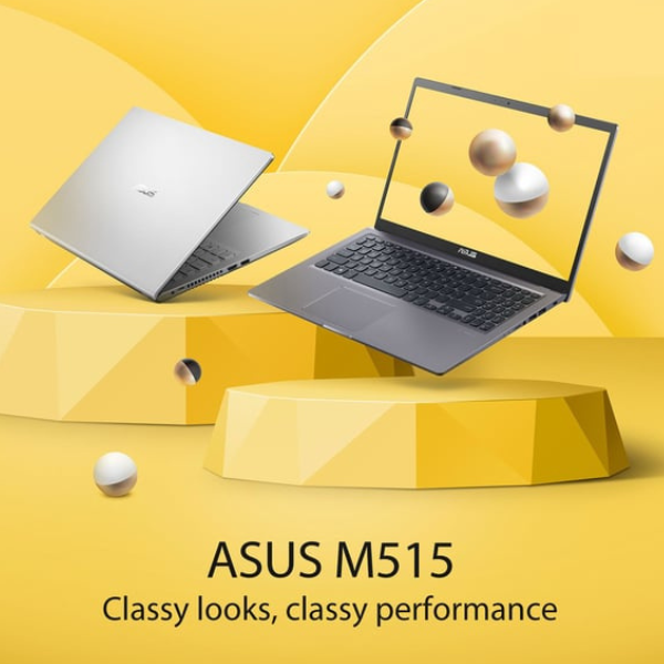 ASUS (2020) Laptop – AMD Ryzen 3-3250U / 15.6inch FHD / 4GB RAM / 256GB SSD / Shared AMD Radeon Graphics / Windows 11 Home / English & Arabic Keyboard / Silver / Middle East Version