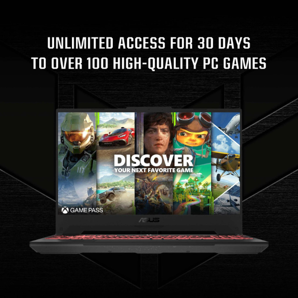 ASUS TUF GAMING FA507NU-LP031W | AMD R7 7735H 3.20 GHZ, 16GB RAM, 512GB SSD, 6GB NVIDIA GeForce RTX 4050 Graphics, 15.6" FHD 144HZ, Windows 11 Home, Eng-Arabic Keyboard, Gray Color, 2 Years ASUS Warranty.