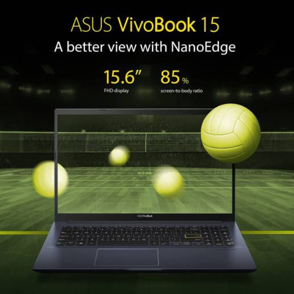 Asus VivoBook 15 X1500EA-EJ2365W 15.6’’ FHD Laptop, Intel Core i3-1115G4, 8GB DDR4 RAM, 256GB SSD, Intel UHD Graphics, ENG-ARB K/B, Win 11 Home, Black
