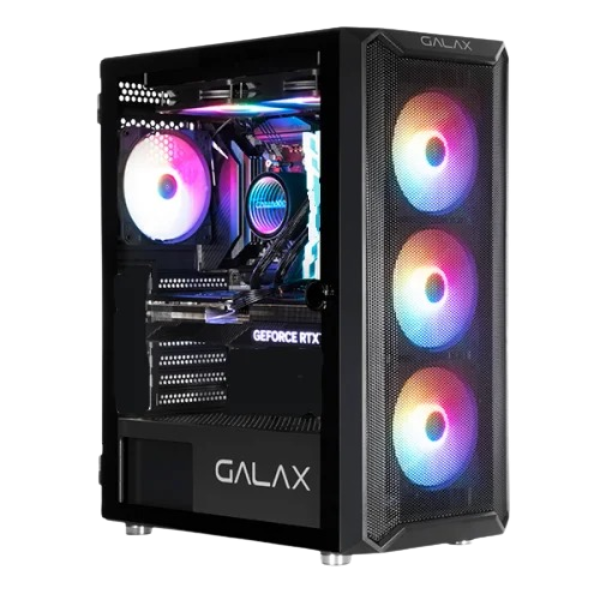 Gaming Pc| GALAX REVALUTION 07 CASE, INTEL CI5 12400 TRAY, PNY RTX 3050 8 GB