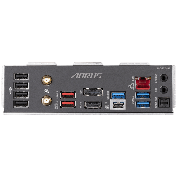 Gigabyte Z790 Aorus Elite AX Rev1 DDR4 ATX Motherboard, LGA1700 Socket, Z790 Chipset, Realtek 2.5GbE LAN, Wi-Fi 6E, Bluetooth, PCIE 5 x16 Slot, M.2 Connector, EZ-Latch Plus