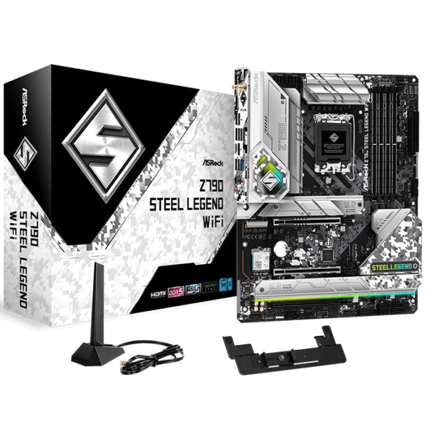 ASRock Z790 Steel Legend WiFi LGA1700 ATX Motherboard
