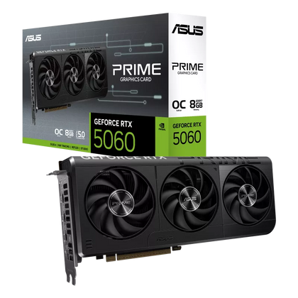 ASUS PRIME GeForce RTX 5060 OC Edition 8GB GDDR7 Graphics Card