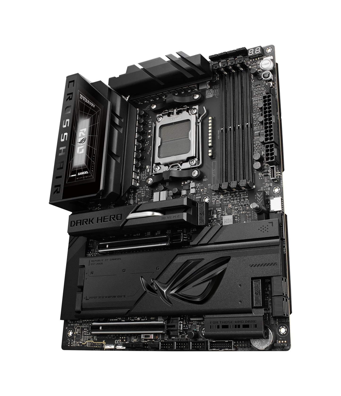 ASUS ROG CROSSHAIR X870E DARK HERO X870E AM5 DDR5 ATX Gaming Motherboard