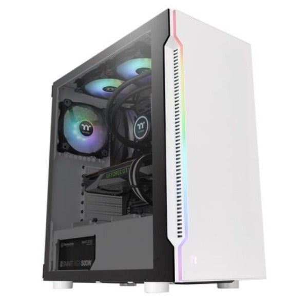 Thermaltake H200 TG Snow RGB Mid Tower Gaming Case