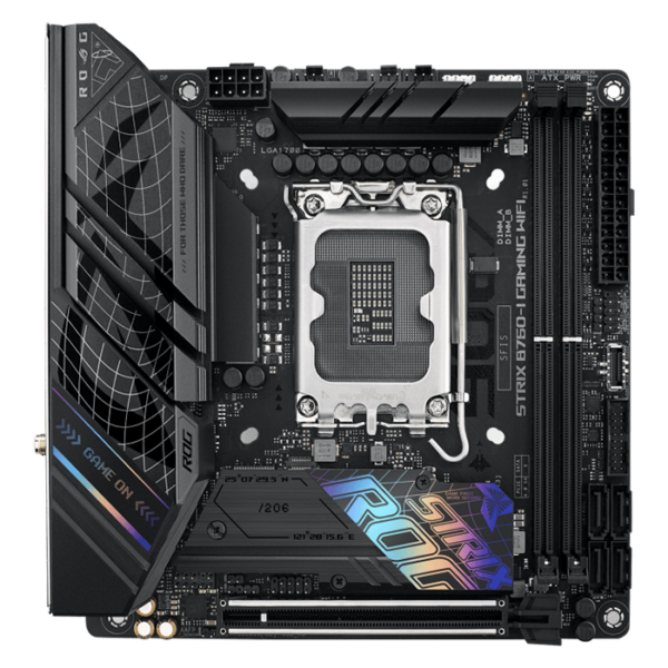 Asus ROG STRIX B760-I GAMING WIFI DDR5 LGA 1700 Intel mATX Motherboard