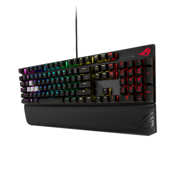 Asus ROG Strix Scope Deluxe RGB wired mechanical gaming keyboard with Cherry MX switches