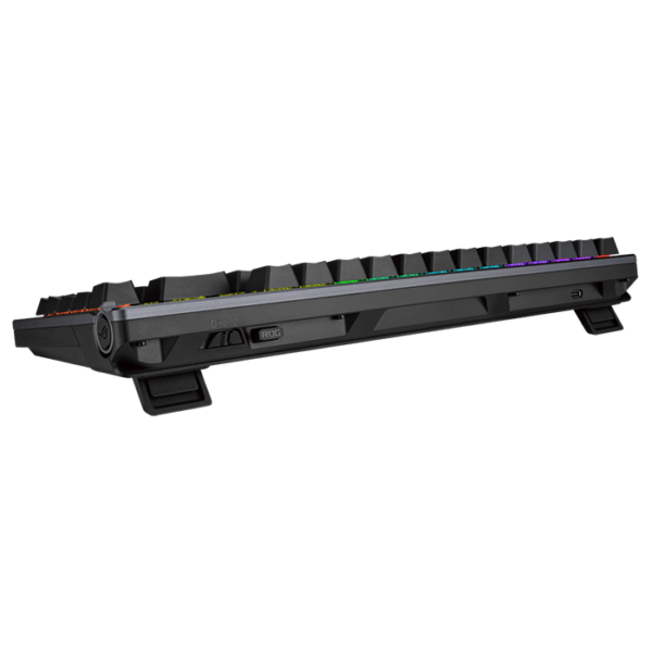 Asus Rog Azoth 75% Wireless DIY Custom Gaming Keyboard, RGB-Black English and Arabic