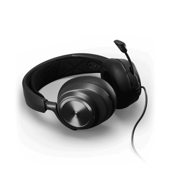 SteelSeries Arctis Nova Pro Wired – Multi-System Gaming Headset – Hi-Res Audio – 360° Spatial Audio – GameDAC Gen 2 – ClearCast Gen 2 Mic – PC, PS5, PS4, Switch