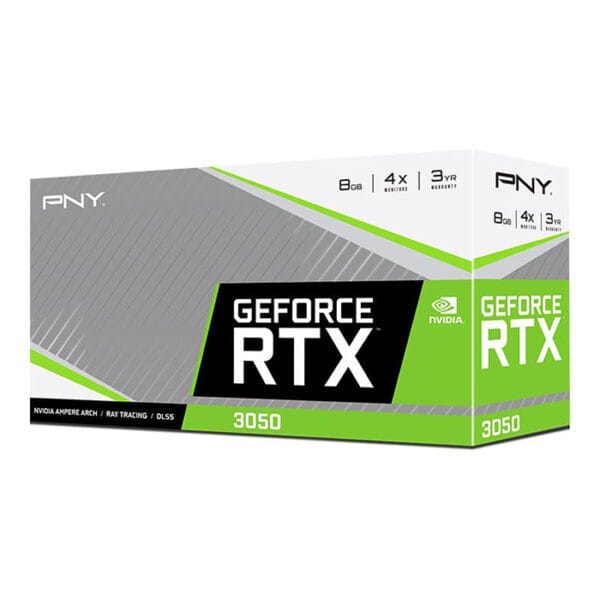 PNY GeForce RTX 3050 8GB VERTO Dual Fan 8GB GDDR6 Graphics card