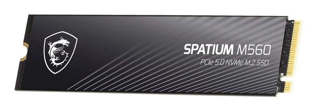 MSI SPATIUM M560 2TB PCIe 5.0 NVMe M.2 SSD – Up to 10,300MB/s High Performance Storage
