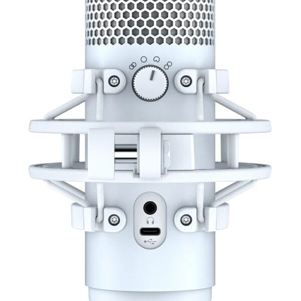 HyperX QuadCast S – RGB USB Condenser Microphone for PC, PS4, PS5 and Mac