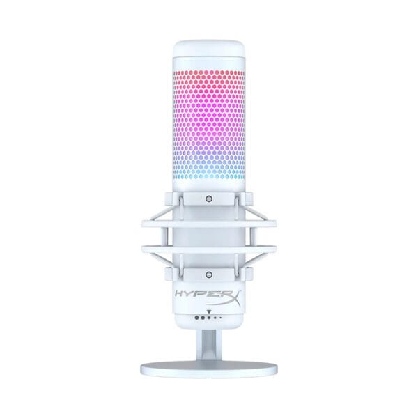 HyperX QuadCast S – RGB USB Condenser Microphone for PC, PS4, PS5 and Mac