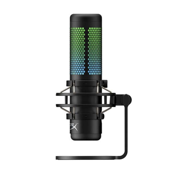 HyperX QuadCast S – RGB USB Condenser Microphone for PC, PS4, PS5 and Mac