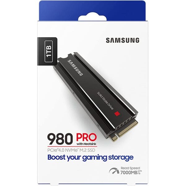 SAMSUNG 980 PRO 1TB with Heatsink PCIe 4.0 NVMe SSD