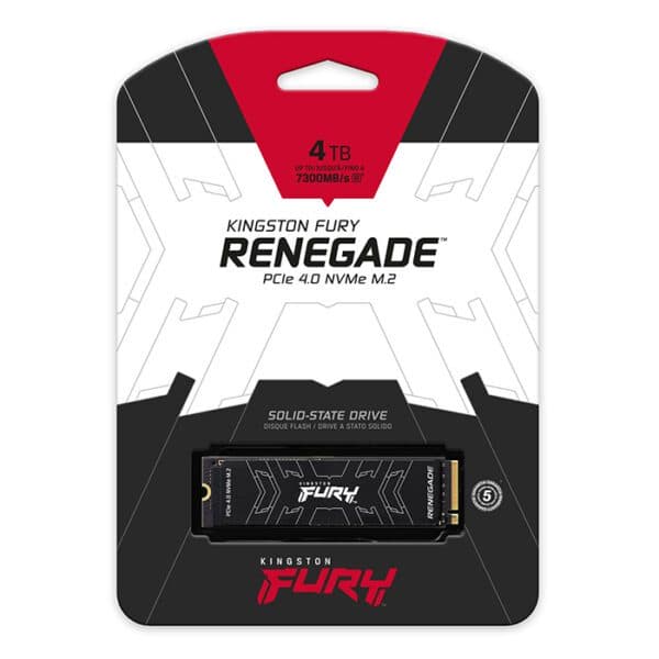 Kingston FURY Renegade 4TB PCIe 4.0 NVMe M.2 SSD