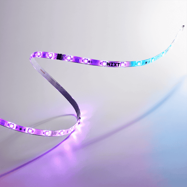 NZXT HUE 2 Lighting LED Extension White Cable 300mm Strip