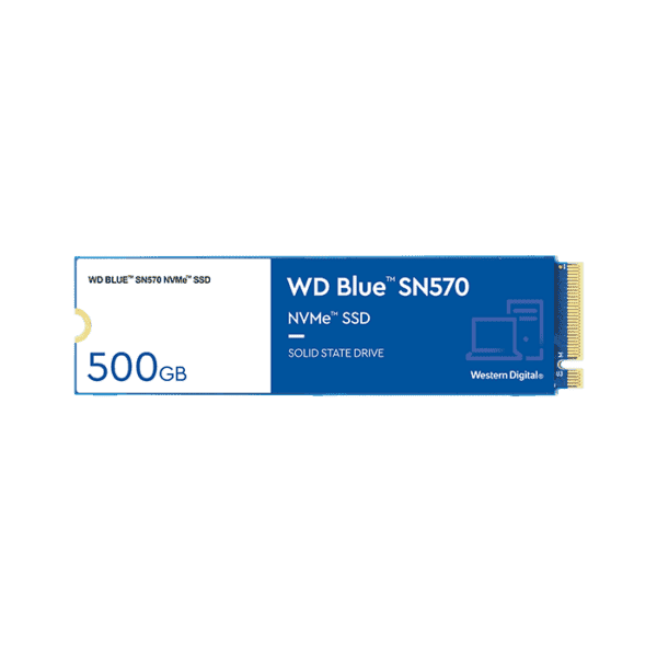 WD Blue SN570 NVMe 500GB Internal SSD M.2 PCIe Gen3 x4 NVMe v1.4