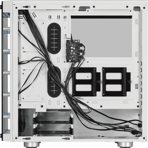 CORSAIR iCUE 465X RGB Mid-Tower ATX Smart Case — White