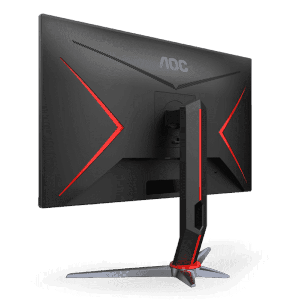 AOC 24G2 24" Frameless Gaming IPS Monitor, FHD 1080P, 1ms 144Hz, Freesync, HDMI/DP/VGA, Height Adjustable,Black/Red