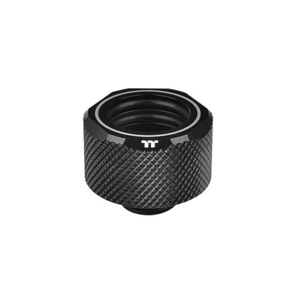 Thermaltake Pacific C-PRO G1/4 PETG Tube 16mm OD Compression – Black (6-Pack Fittings)