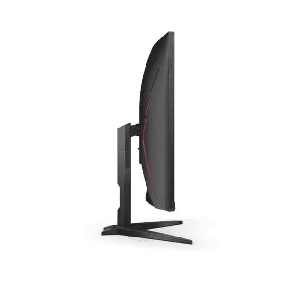 AOC C32G2ZE 32 Curved Frameless Gaming Monitor, Full HD 1920x1080, VA, 0.5ms 240Hz, AMD FreeSync Premium, DPHDMIVGA, VESA, 3-3-1 Re-Spawned Program