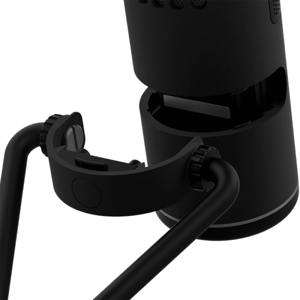 NZXT Capsule Cardioid USB Microphone, Frequency Response 20Hz – 20kHz, 24-bit/96kHz, Max SPL 120dB, Black