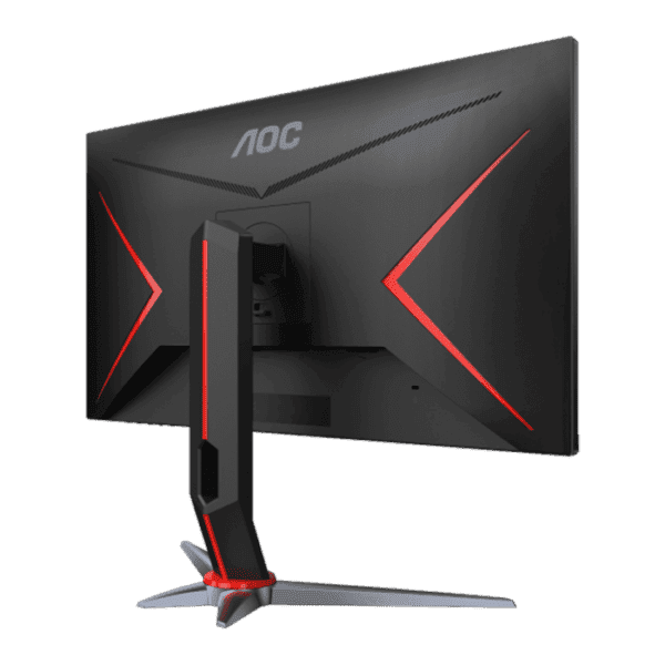 AOC 24G2 24" Frameless Gaming IPS Monitor, FHD 1080P, 1ms 144Hz, Freesync, HDMI/DP/VGA, Height Adjustable,Black/Red
