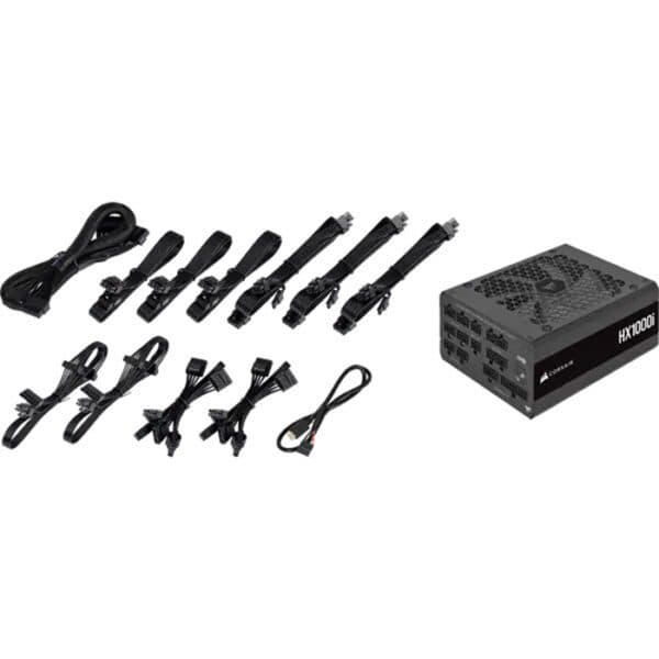CORSAIR HX1000i Fully Modular Ultra-Low Noise Platinum ATX 1000 Watt PC Power Supply