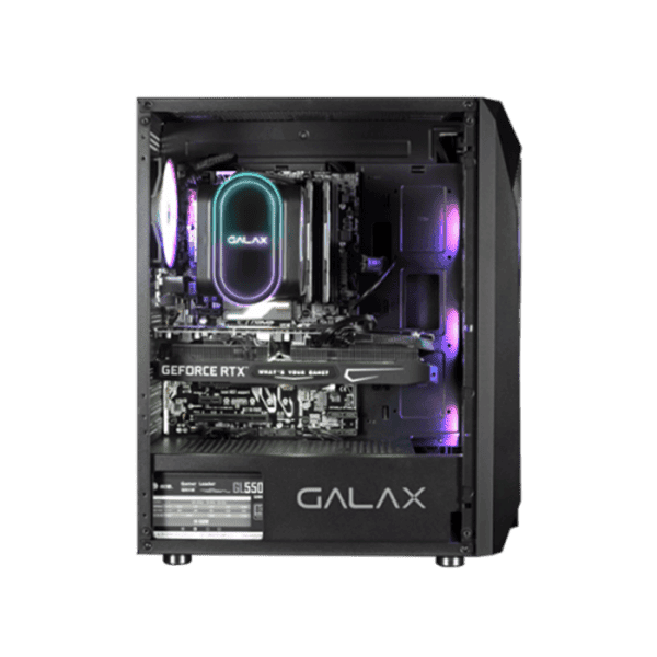 GALAX Revolution 5 PC Case (REV-05) ATX, M-ATX, ITX, Black
