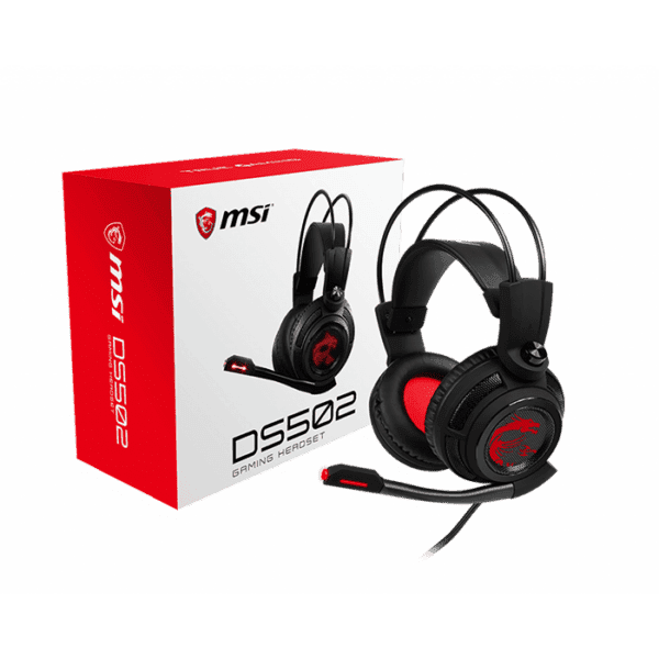 MSI DS502 Gaming Headset Black