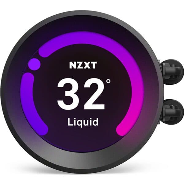 NZXT Kraken Z63 RGB 280mm Liquid Cooler with LCD Display, Black