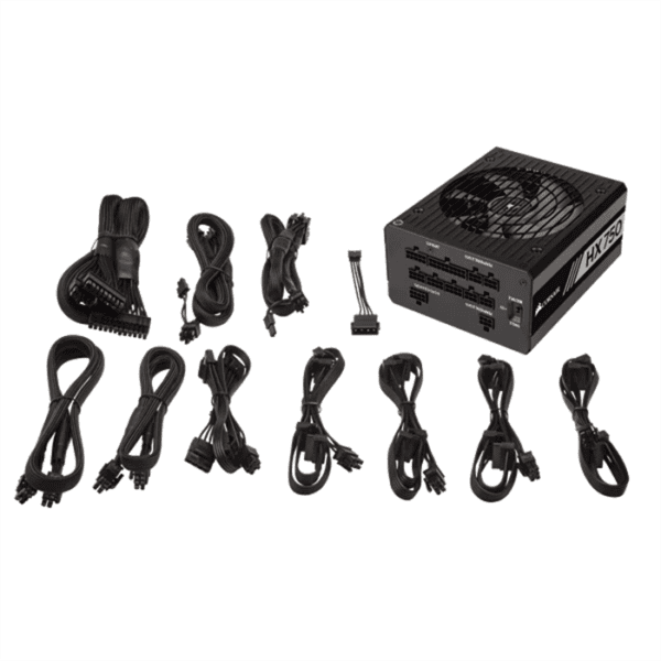 CORSAIR HX Series HX750 — 750 Watt 80 PLUS PLATINUM Certified Fully Modular Power Supply (EU)