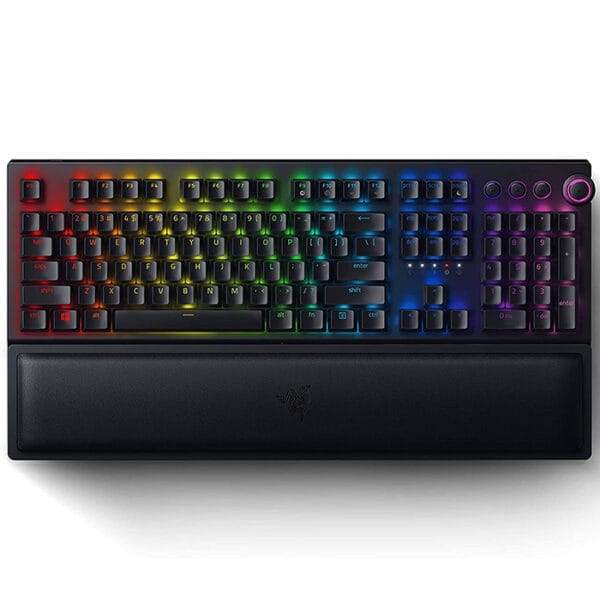 Razer BlackWidow V3 Pro – Green Switch – US Wireless Full-height Mechanical Gaming Keyboard with Razer Chroma RGB